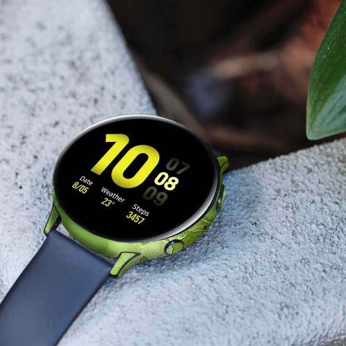 Samsung_Galaxy Watch Active 2 (44mm)_Green_Crystal_Marble_4